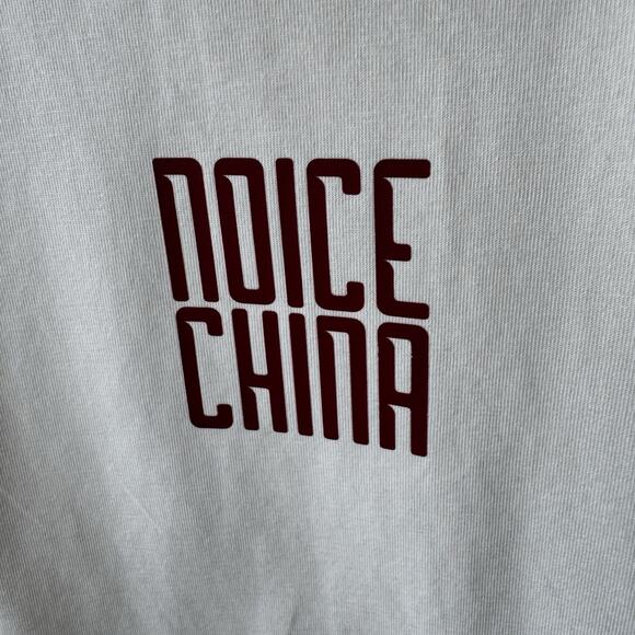 Noice China x Wharton University of PA Collab Tee | Dragon Art Back Graphic - M - Picture 12 of 16